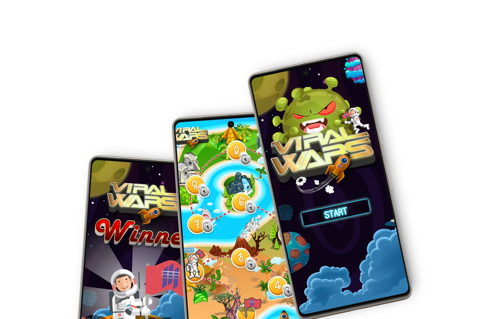 遊戲化教育訓練多畫面展示